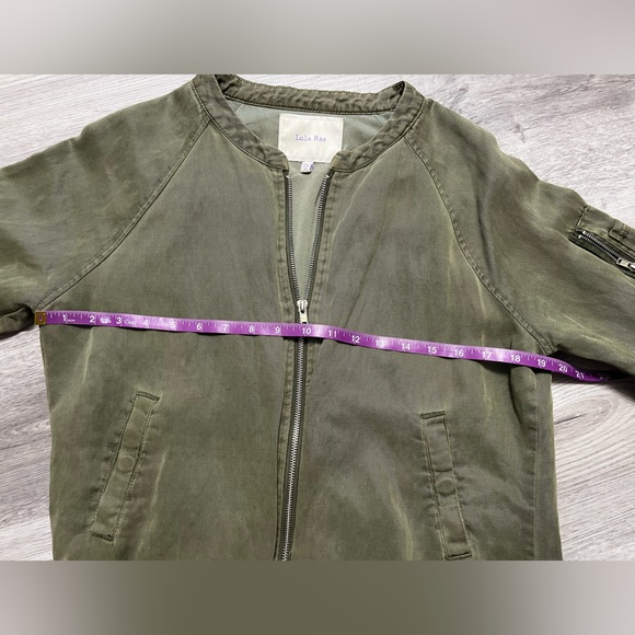 Lola Rae Gemma Tencel Bomber Jacket - Picture 7 of 8